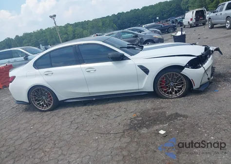 2024 BMW M3 Cs из США, поврежденный, VIN WBS63AY00RFS09107